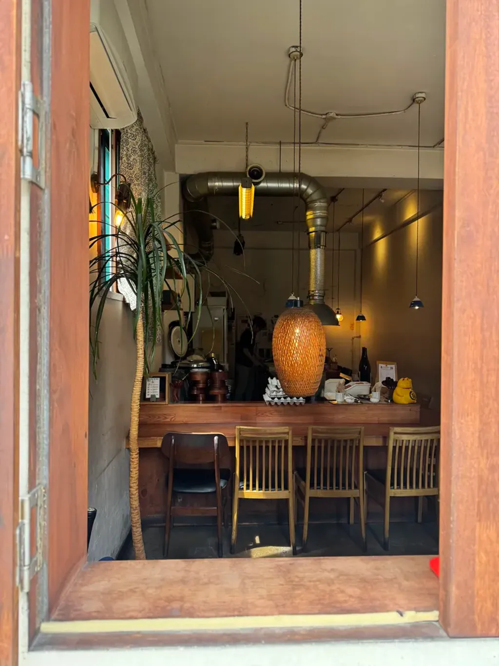 밖에서 본 내부 모습