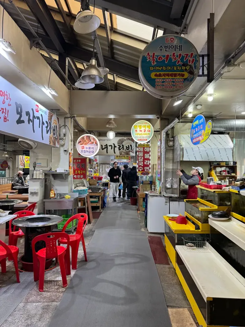 모녀가리비 내부