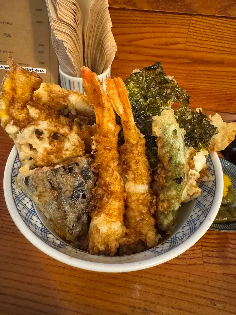 스페셜 텐동 다른 각도